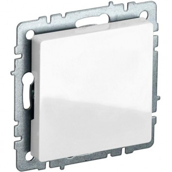 Заглушка с суппортом IEK BRITE МЗ10-БрБ бел. IEK BR-PL10-K01 Заглушка с суппортом IEK BRITE МЗ10-БрБ бел. IEK BR-PL10-K01
